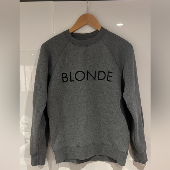 Brunette the label BLONDE sweatshirt - Picture 1 of 2